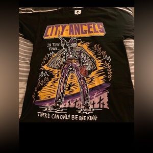 Warren Lotas City off Angels Tee Large